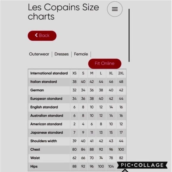 Les Copains Wool Crepe Lined Sheath Shift Dress L or 12 - Picture 8 of 10